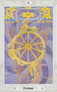 Wielkie Arkana - 10 Koło Fortuny