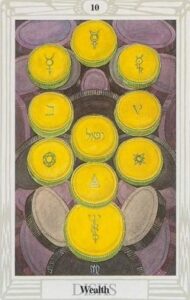 Małe Arkana - Dziesiątka Pentakli