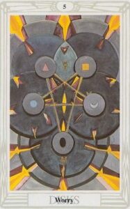 Małe Arkana - Piątka Pentakli