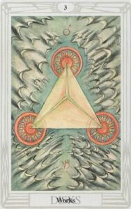 Małe Arkana - Trójka Pentakli