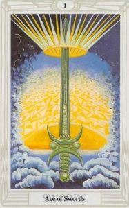 Małe Arkana - As Mieczy