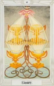 Małe Arkana - Czwórka Pucharów