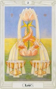 Małe Arkana - Dwójka Pucharów