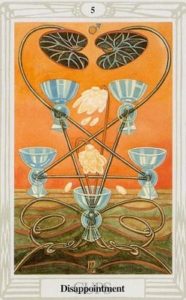 Małe Arkana - Piątka Pucharów