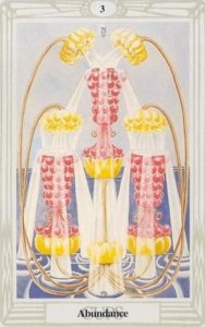 Małe Arkana - Trójka Pucharów